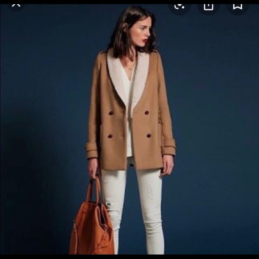 ISO Sézane Hopper Coat, Size XS/0/2